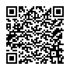 QR код за телефонен номер +12156669579