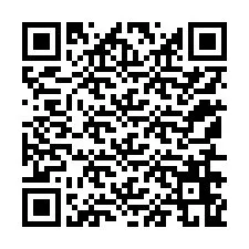 QR-код для номера телефона +12156669580