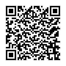 QR Code pour le numéro de téléphone +12156669581