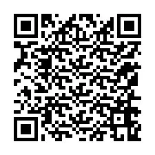 QR-koodi puhelinnumerolle +12156669962