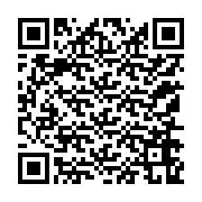 QR код за телефонен номер +12156669990