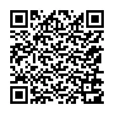 Código QR para número de teléfono +12156701896