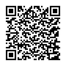 Kode QR untuk nomor Telepon +12156703242