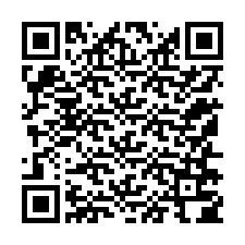 Kode QR untuk nomor Telepon +12156704274