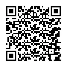 Kode QR untuk nomor Telepon +12156704275