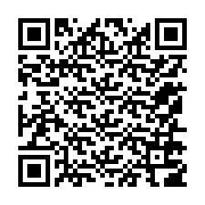 QR-koodi puhelinnumerolle +12156706873