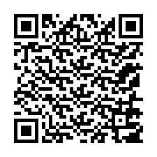 QR-koodi puhelinnumerolle +12156707815