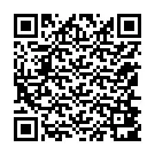 Codice QR per il numero di telefono +12156801266