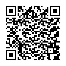 QR-код для номера телефона +12156804590