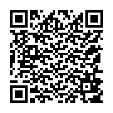 QR kód a telefonszámhoz +12156807524