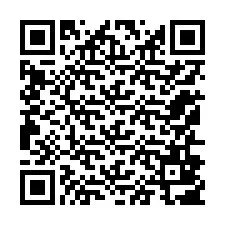 QR-koodi puhelinnumerolle +12156807577