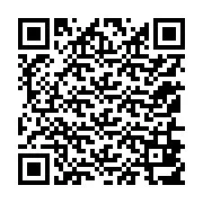 QR-koodi puhelinnumerolle +12156817046