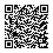 Codice QR per il numero di telefono +12156831111
