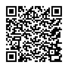 Código QR para número de teléfono +12156832217