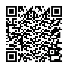 QR-код для номера телефона +12156832259