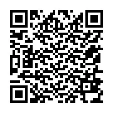 Kode QR untuk nomor Telepon +12156834143