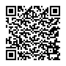 QR-koodi puhelinnumerolle +12156835606