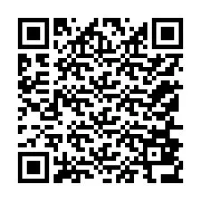 Codice QR per il numero di telefono +12156836339