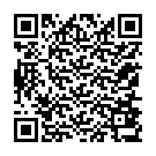 QR-koodi puhelinnumerolle +12156837383