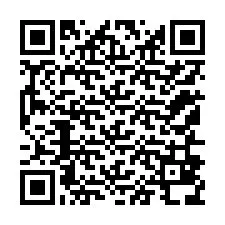 QR-code voor telefoonnummer +12156838031