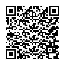 QR-koodi puhelinnumerolle +12156838529