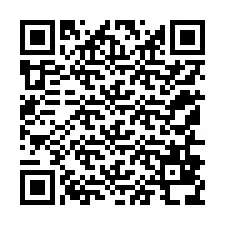 Kode QR untuk nomor Telepon +12156838530