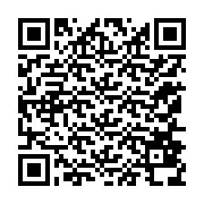 QR-koodi puhelinnumerolle +12156838732