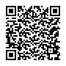 QR код за телефонен номер +12156839255