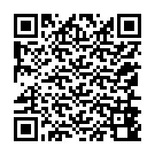 QR-Code für Telefonnummer +12156840828