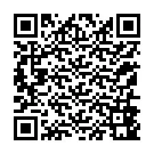 Código QR para número de teléfono +12156841850