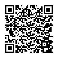 Código QR para número de telefone +12156842398