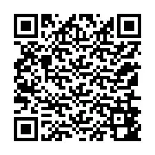 QR-code voor telefoonnummer +12156842484