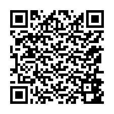 QR код за телефонен номер +12156842956