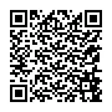 QR код за телефонен номер +12156845502