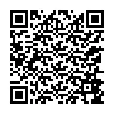 Código QR para número de teléfono +12156846958