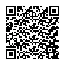 QR-code voor telefoonnummer +12156847330