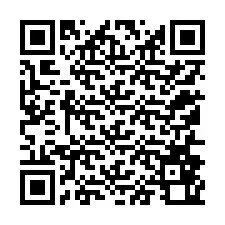 QR-koodi puhelinnumerolle +12156860758