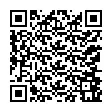 Código QR para número de teléfono +12156861398