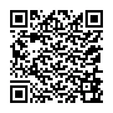 QR Code สำหรับหมายเลขโทรศัพท์ +12156862108