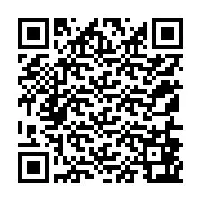 QR-koodi puhelinnumerolle +12156863100