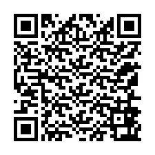 Código QR para número de teléfono +12156863824