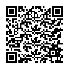 QR Code สำหรับหมายเลขโทรศัพท์ +12156866744