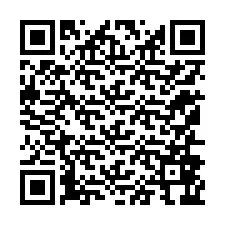 QR Code สำหรับหมายเลขโทรศัพท์ +12156866972