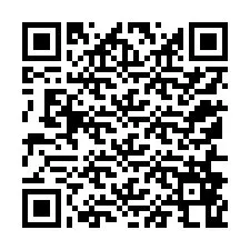 Código QR para número de teléfono +12156868618