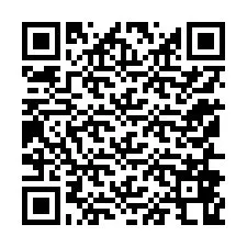 Kode QR untuk nomor Telepon +12156868936
