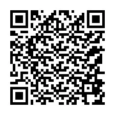 QR код за телефонен номер +12156874170