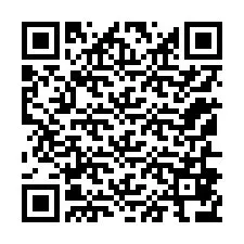 QR-code voor telefoonnummer +12156876155