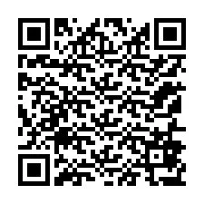 Codice QR per il numero di telefono +12156877905