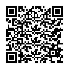 QR kód a telefonszámhoz +12156878136