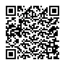 QR код за телефонен номер +12156879086